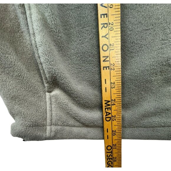 Woolrich Mens Fleece Vest Full-Zip Sleeveless Jacket L Sage Green Outdoor - Picture 8 of 12